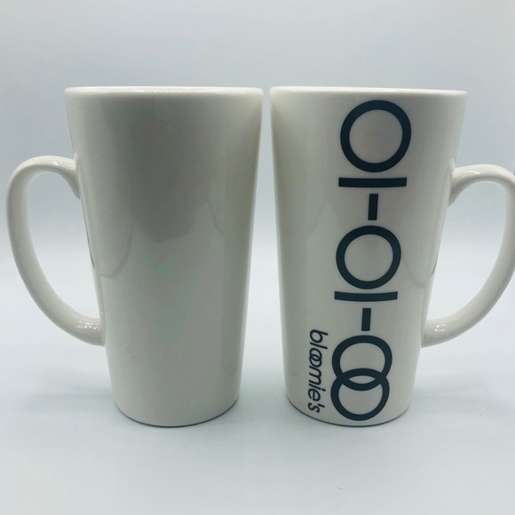 Bloomingdale’s Millennium Y2K Oversized Coffee Mugs Set 2 - Picture 2 of 8